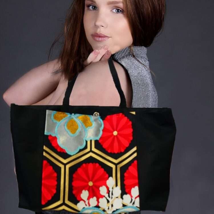 While the kimono is a wardrobe staple for anyone with Japanese heritage, it’s quickly gained popularity worldwide. As people have discovered, with one article of clothing, you can easily add a touch of elegance and class to any outfit. Beyond that, kimonos come in many beautiful patterns and a hue of eye-catching colors. What makes this item of clothing even more unique is the fact that it is handcrafted, so no two kimonos are exactly alike. In other words, you can find a kimono that’s as unique as your personality and be confident that you have a one-of-a-kind product. This makes the kimono the perfect article of clothing for both women and men who pride themselves in owning unique clothes and accessories. While kimonos are more popular among women, they are actually designed to be unisex, and the designs feature some more subtle colors chosen specifically for men. kimonos that are designed for men are much more subdued – in both color and fashion – than those designed for women. A man’s kimono is typically wrapped around the waist, below the stomach and then tied with a simple knot in the back. On the other hand, a woman’s kimono is long, flowing and elegant. Despite the kimono’s growing popularity all over the world, most non-Japanese wearers of the kimono are not aware of the powerful cultural significance that this item of clothing carries with it. The original Japanese kimono was actually inspired by clothing worn in China during the Wu dynasty. This clothing, worn by the Han, was a silk robe – a traditional dress that was worn befre the Chinese Qing Dynasty in the 1600s. The kimono changed along with the rulers and the unique Japanese fashion of layering silk robes was eventually developed between the 8th century and the 11th century. The first Japanese kimono was designed during the Heian period (794-1192). To make this kimono, straight cuts of fabric were sewn together, resulting in an article of clothing that fit any body shape. This kimono was easy to wear and versatile, making it ideal for special events as well as everyday wear. By the Edo period (1603-1868), the kimono had transformed into a unisex outer garment known as the Kosode. What is the cultural symbolism behind the Japanese kimono? The Japanese kimono is a symbol of longevity and good fortune. The hand-sewn designs can be used to indicate virtues or characteristics of the wearer. Similarly, you can get a kimono designed to reflect a specific season or occasion such as a wedding, where the action of wearing the kimono is believed to bring good luck. How has the kimono evolved over the years? The kimono has gone through several iterations to get to what we know today. The original kimono from the Nara period to the Heian period was designed as a two-piece garment or a one-piece garment. The Samurais of Japan also adopted kimonos as everyday wear, and these usually consisted of both an outer and inner layer. While kimonos were traditionally made of silk by default, the quality of the fabric normally reflected the social status of the wearer. The traditional kimono can be difficult to wear every day, considering the daily commitments of the average person. When compared to Western clothing, the traditional kimono tends to restrict movement. It also takes longer to wear and store properly. For this reason, the traditional kimono is reserved for special events such as weddings, tea ceremonies and other formal occasions where the wearer wants to embrace and display their Japanese heritage. Newer versions of the kimono have now been designed for everyday wear using fabrics like linen, rayon and polyester that allow the wearer freedom of movement. The fact that they have fewer layers than the traditional kimono that boasts 12 layers also makes modern kimonos easier to use across seasons. In addition to these alternative materials being more functional for everyday use, they also cost less than silk. Why do Japanese kimonos cost so much money? Aside from the fact that the traditional kimono is made of silk, a relatively expensive material, the design of the kimono also makes it impossible to automate the production of the kimono itself. Most of the seams and edges that you find in a kimono have to be sewn by hand since they require blind stitching. Moreover, when you add hemp, linen, silk brocade, silk crepes and satin weaves to the base layer of silk, as most kimono craftsmen do, the finished product becomes quite expensive. How Rapyuta Sumie has redesigned the kimono While the kimono is a beautiful addition to any wardrobe and will add a classic sparkle to any outfit, the traditional kimono isn’t versatile enough for everyday use. When compared to Western clothing, the kimono tends to restrict movement. It also takes longer to wear and store properly. This is why the kimono is now primarily worn at weddings, tea ceremonies, formal occasions, and seasonal and religious celebrations among the Japanese community. Given that the kimono is reserved for use at special events, it’s no surprise that the kimono industry was hit hard at the onset of the COVID-19 pandemic. After all, with social distancing and lockdowns in place all over the world, there were few events to get dressed up for. As we lose opportunities to wear the kimono, the industry has become smaller and smaller. In fact, the kimono industry was worth 1.8 trillion JPY in 1980s but in 2020 the industry value has dropped to 270 billion JPY. Although kimono craftsmen spend lots of time designing and producing kimono obi products, they end up spending most of their lifetime in our closets. By upcycling the kimono into bags and belts, Rapyuta Sumie has turned them into versatile statement pieces for daily use. The purpose of this project is to repurpose these products and reintroduce them into people's wardrobes as everyday accessories. By reinventing the kimono, the team at Rapyuta Sumie also hopes to revive the industry and create more opportunities for craftsmen and women. You can buy these kimono obi bags and belts on Facebook.