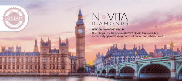 NOVITA DIAMONDS IS FAST BECOMING THE LARGEST LAB GROWN DIAMONDS COMPANY IN THE UK