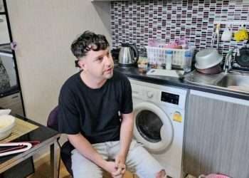 Moment Brit, 30, is arrested for ‘raping six-year-old girl he met in Thailand’