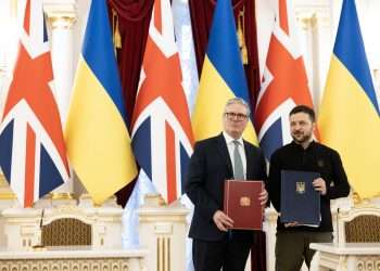 Ukraine is on ‘irreversible path to Nato’, Keir Starmer tells Zelenskyy