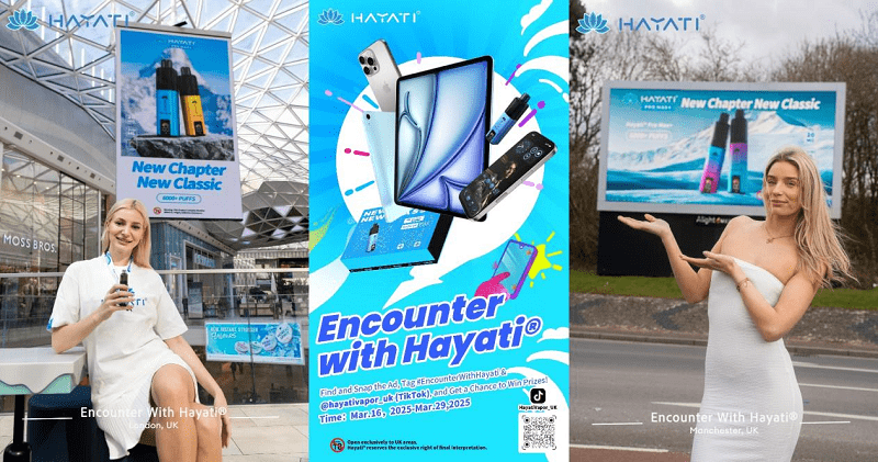 Hayati® Launches City Exploration Challenge: Participate #EncounterWithHayati to Win Surprise Prizes