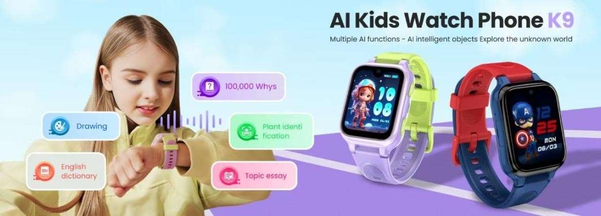 LAGENIO Unveils World’s Thinnest AI-Powered 4G Kids Watch Phone K9