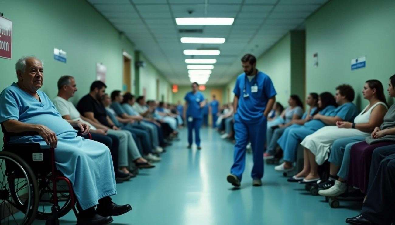 NHS Crisis Deepens: Patient Wait Times Hit Record High