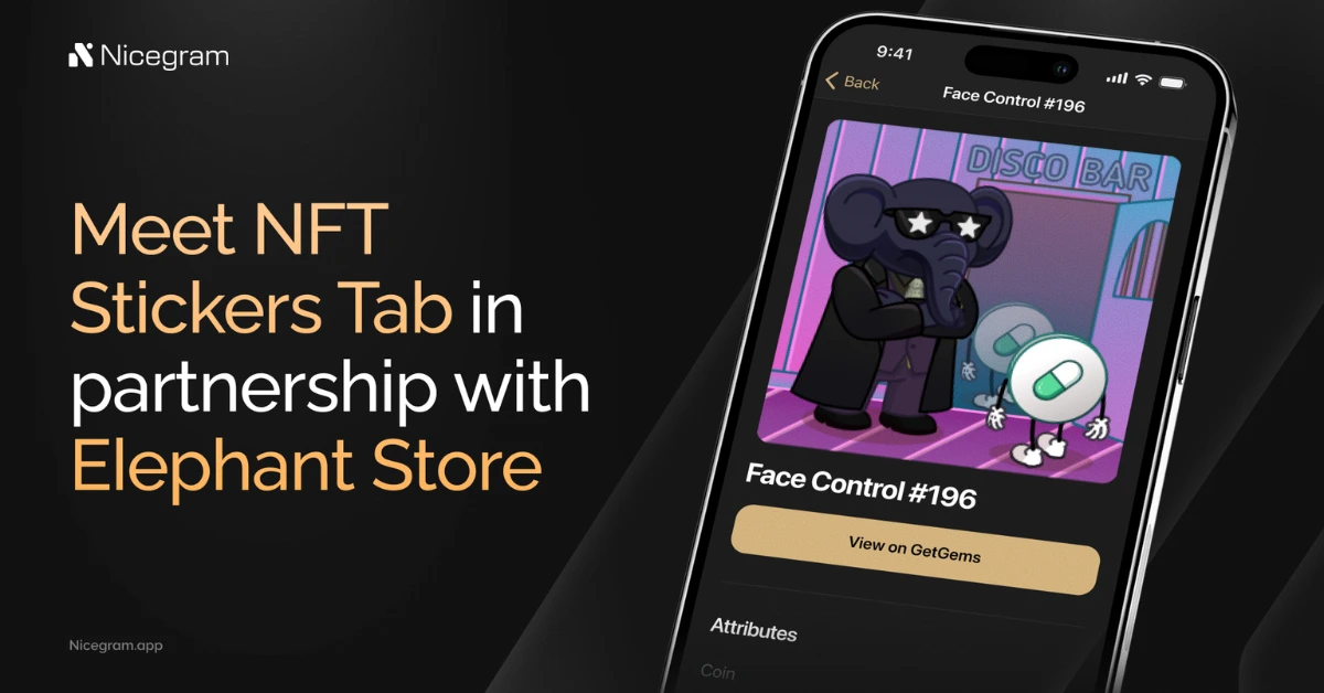 Nicegram and Elephant Store Launch New Framework for Digital Collectibles on Telegram